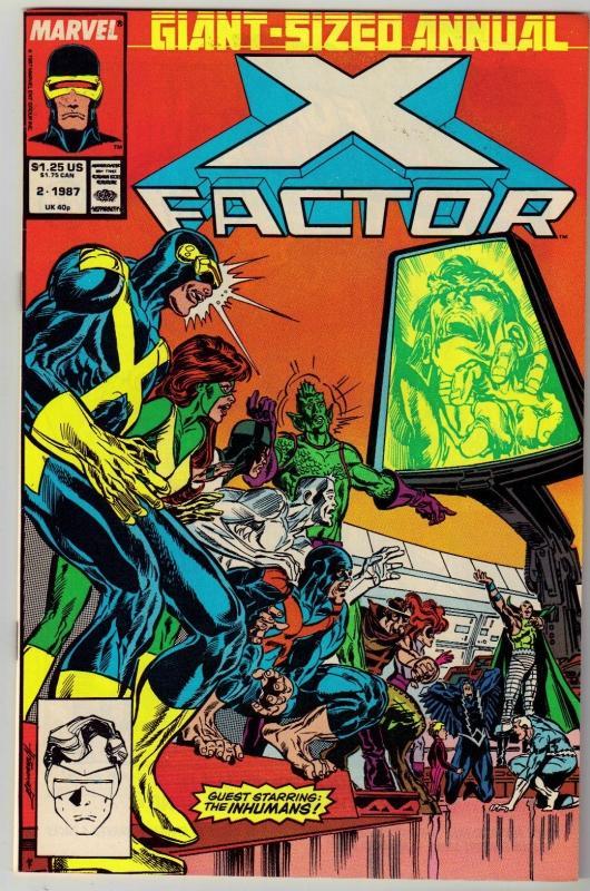 X-Factor Annual #2 comic book near mint 9.4