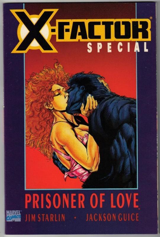 X-Factor Special Prisoner of Love first printing comic book mint 9.8