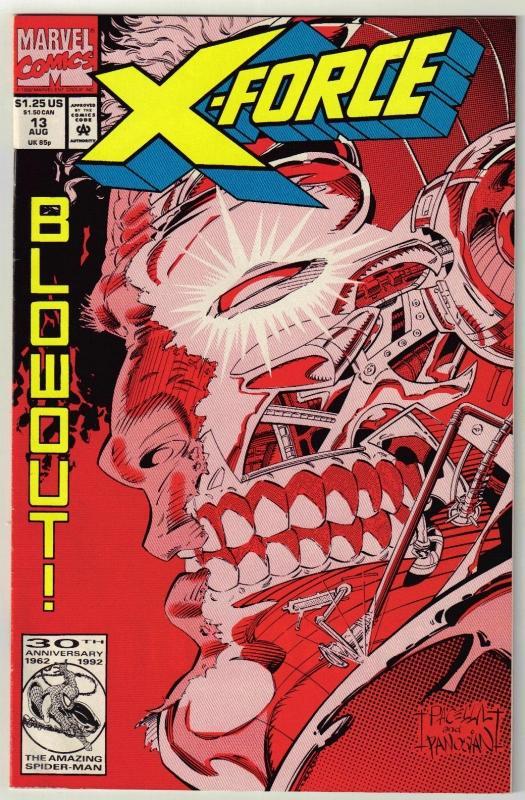 X-Force #13 comic book near mint 9.4