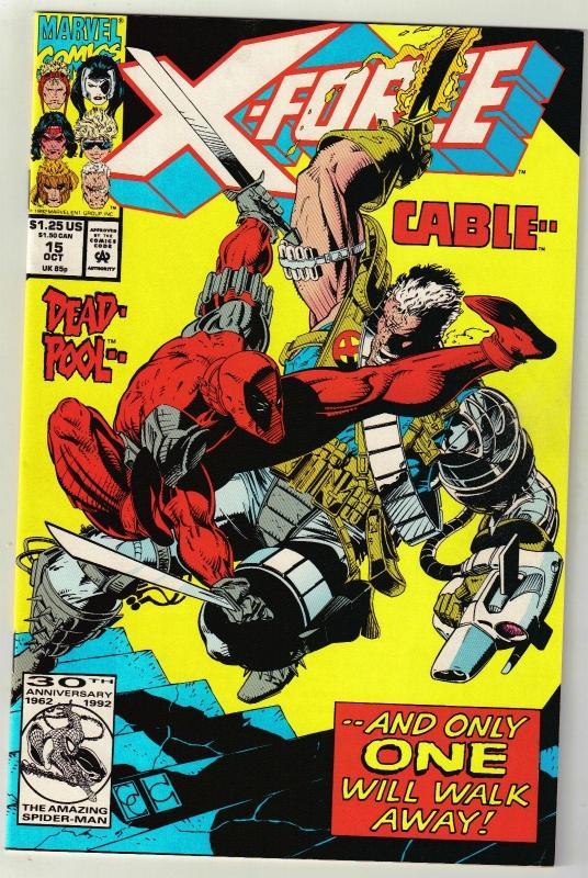 X-Force #15 comic book near mint 9.4