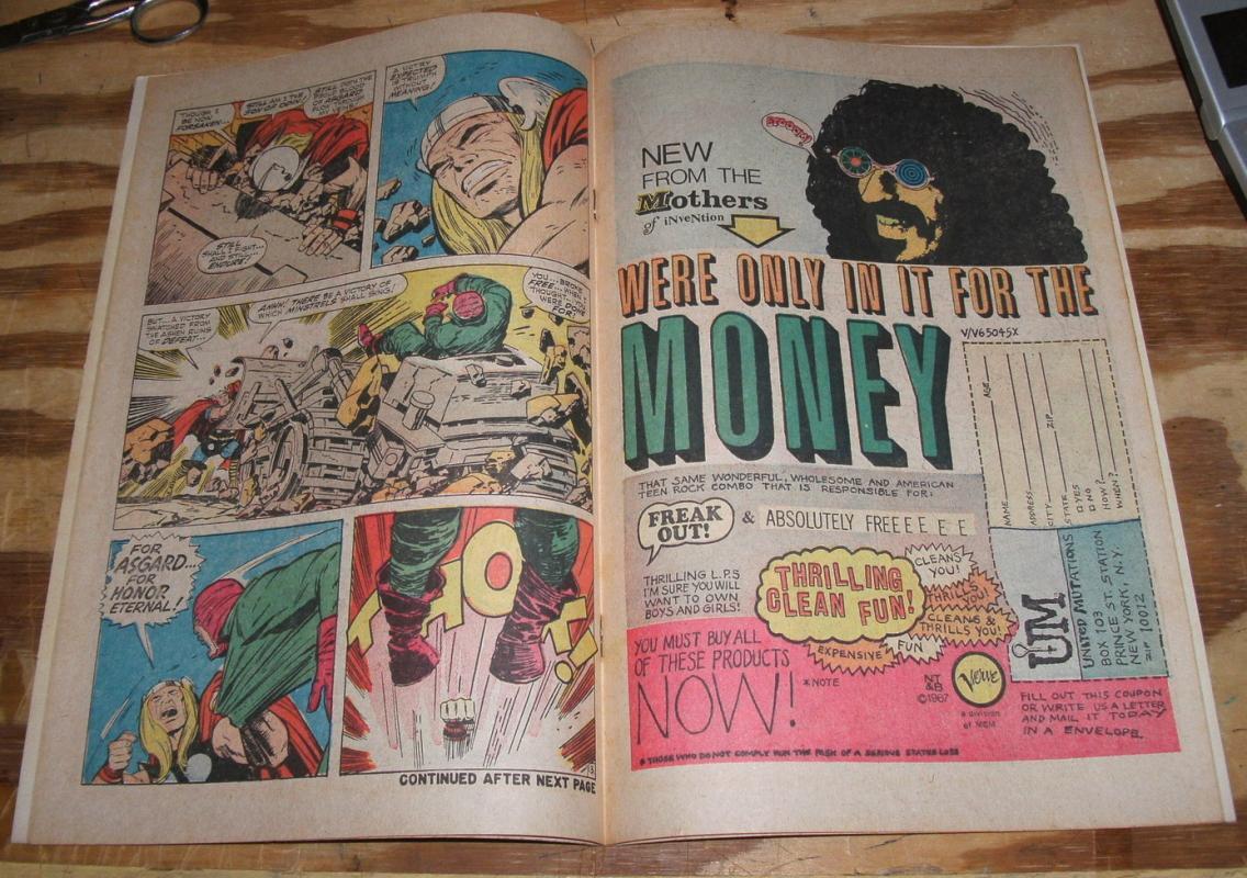 The Mighty Thor #149 comic book fine 6.0