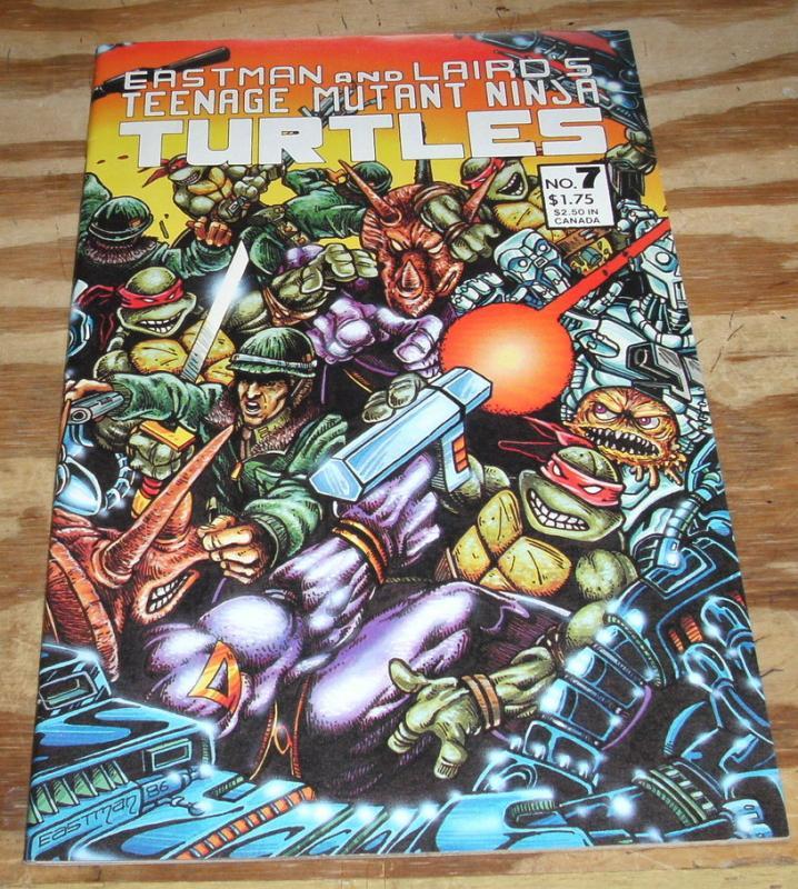 Teenage Mutant Ninja Turtles #7 first print comic book very fine/near mint 9.0