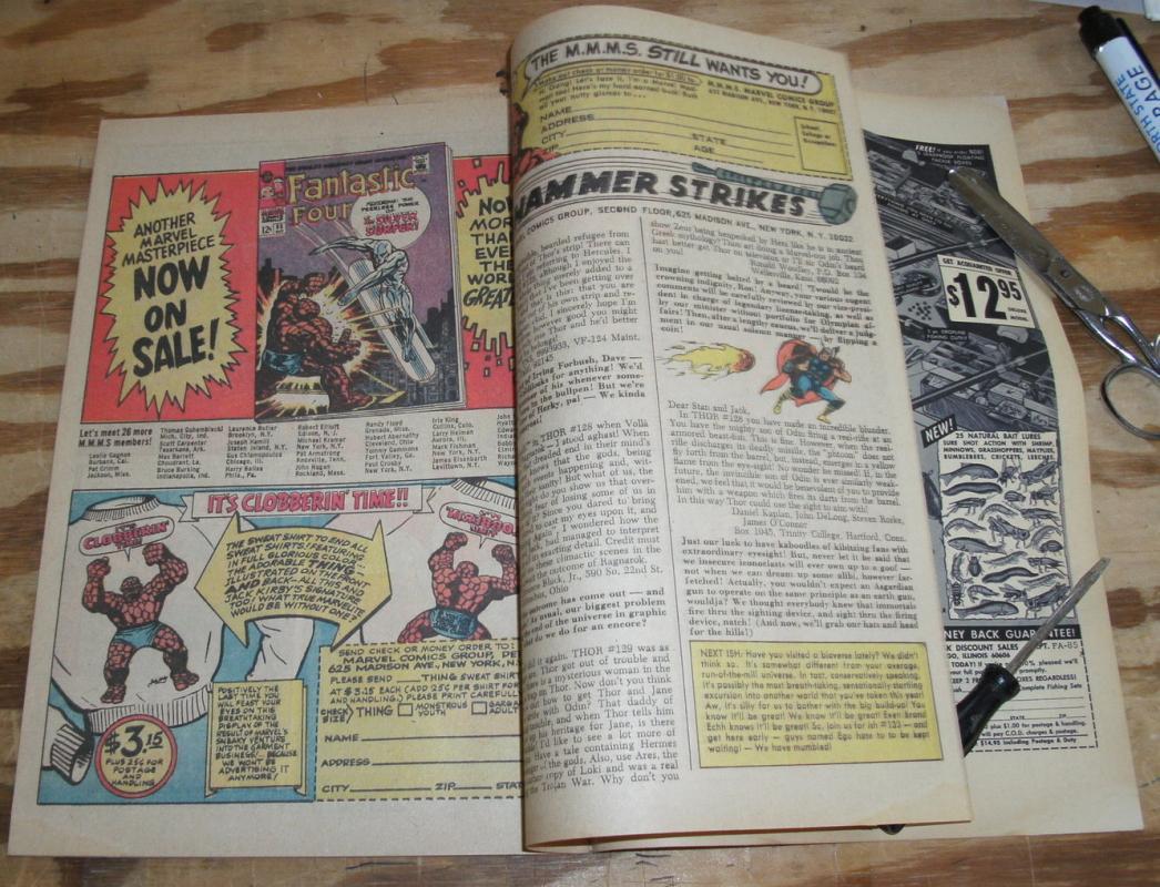 The Mighty Thor #132 comic book very fine 8.0