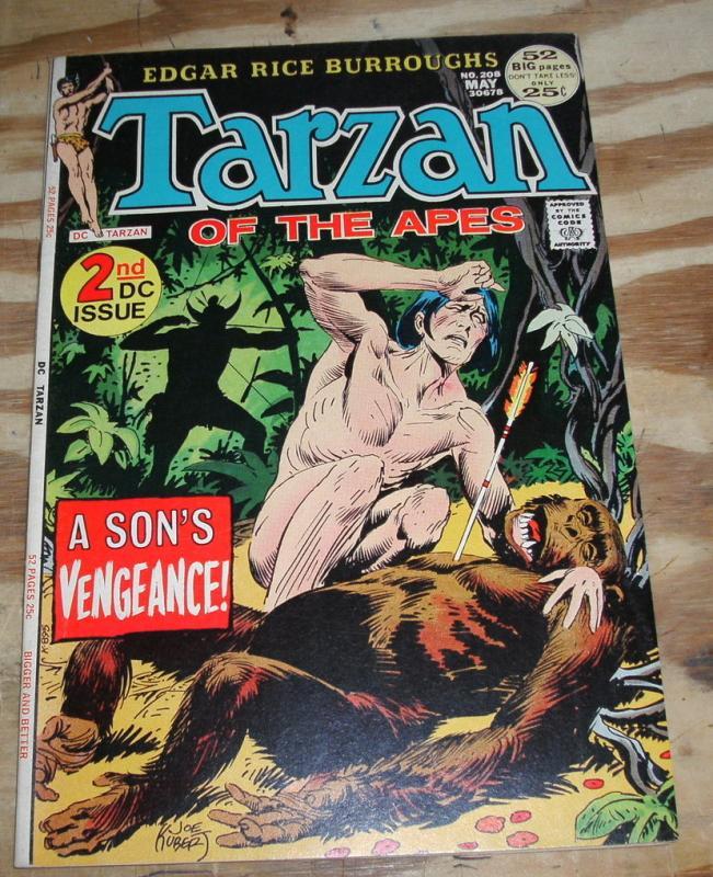 Tarzan of the Apes #208 comic book near mint 9.4