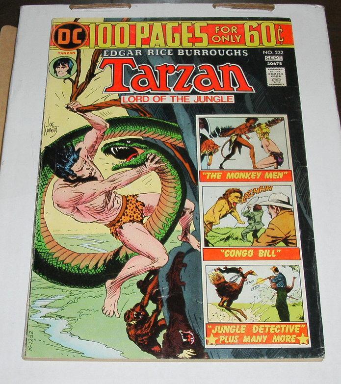 Tarzan of the Apes #232 comic book fine 6.0
