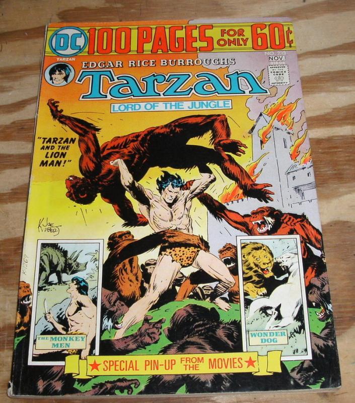 Tarzan Lord of the Jungle #233 comic book very fine 8.0