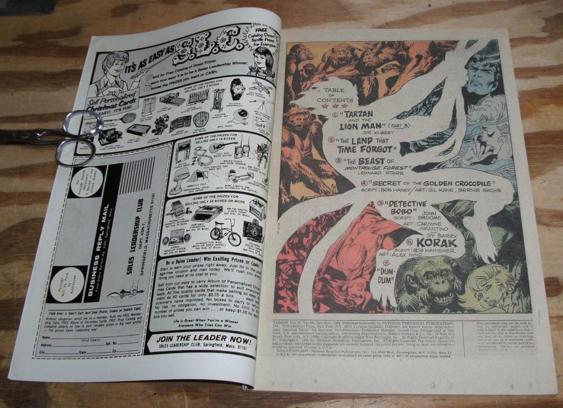 Tarzan Lord of the Jungle #233 comic book very fine 8.0