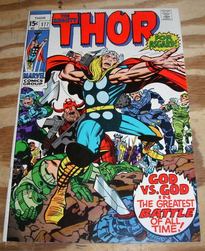 The Mighty Thor #177 comic book very fine 8.0