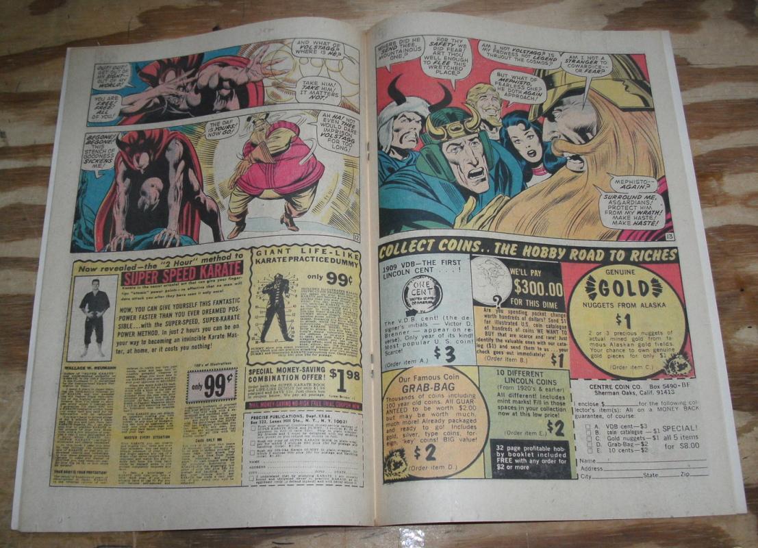 The Mighty Thor #181 comic book very fine 8.0