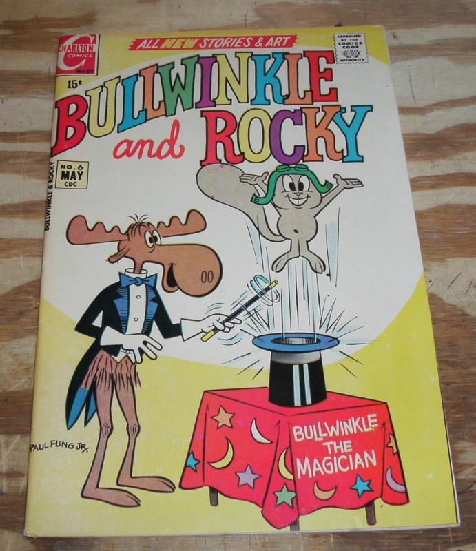Bullwinkle and Rocky #6 comic book vf 8.0