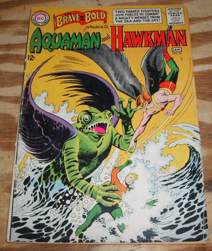 Brave and the Bold #51 comic vg 4.0