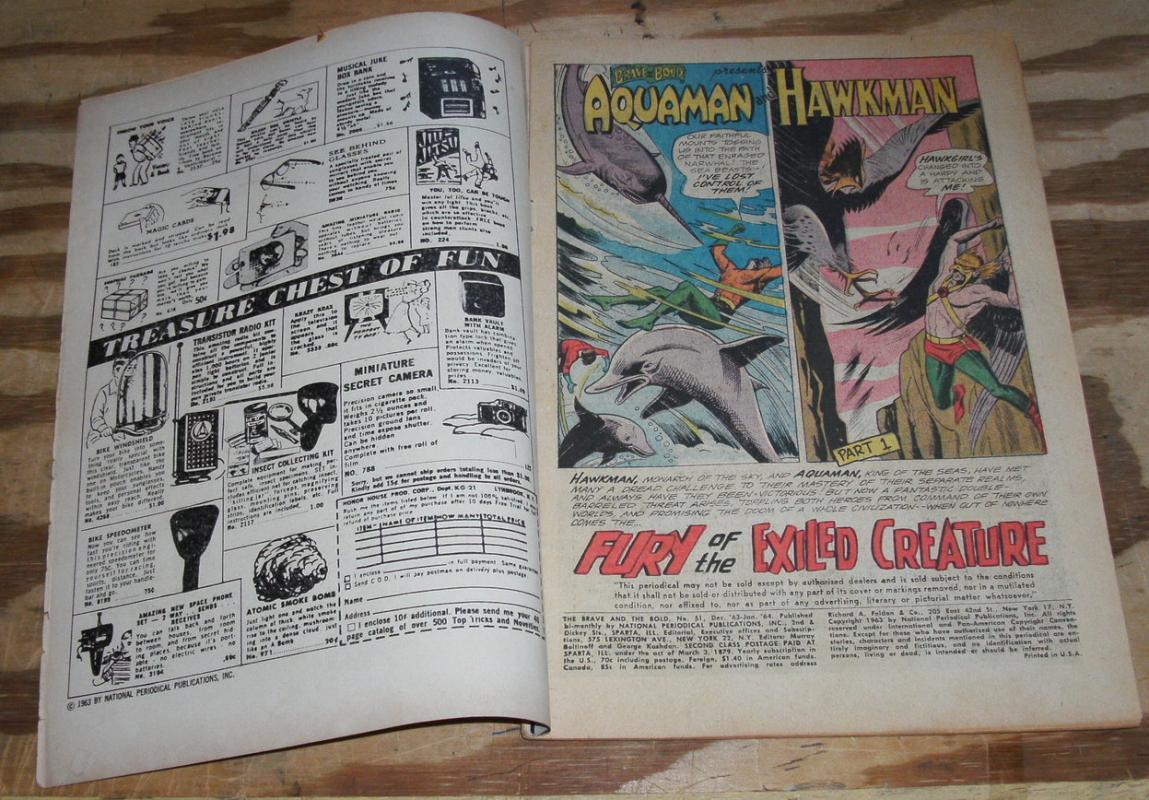 Brave and the Bold #51 comic vg 4.0