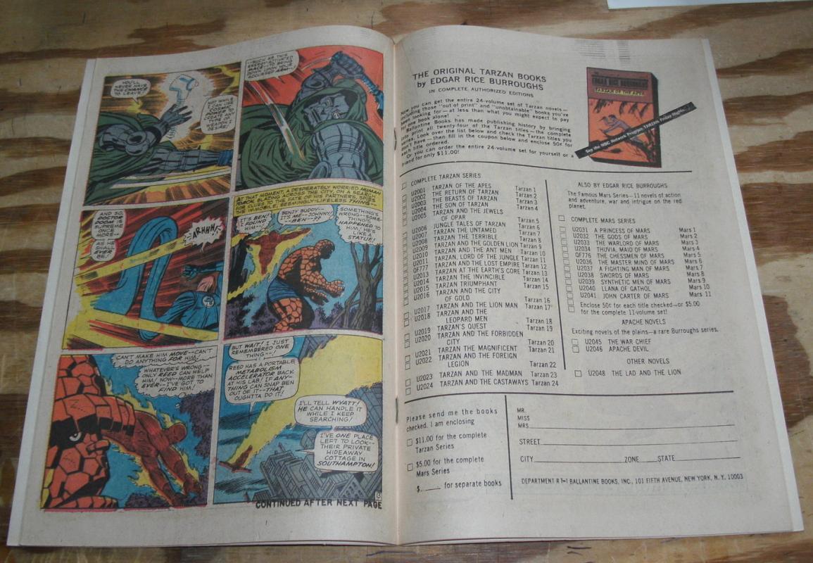 Fantastic Four #58 comic book very fine 8.0
