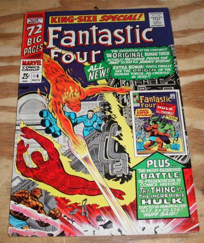 Fantastic Four Special #4 (annual) comic book very fine 8.0