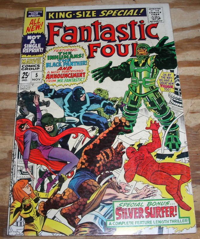 Fantastic Four Special #5 (annual) comic book very fine 8.0