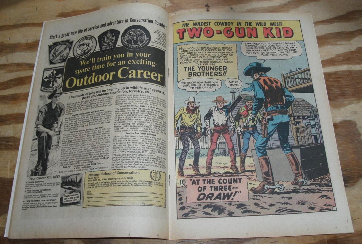 Mighty Marvel Western #20 comic book fine/very fine 7.0