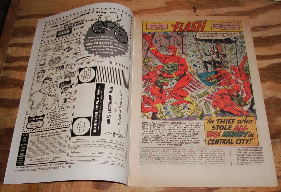 The Flash #182 comic book very fine 8.0