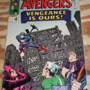 The Avengers #20 comic book vg/fn 5.0