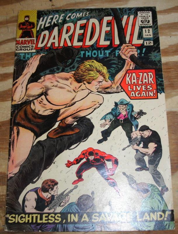 Daredevil the Man Without Fear #12 comic book very good/fine 5.0