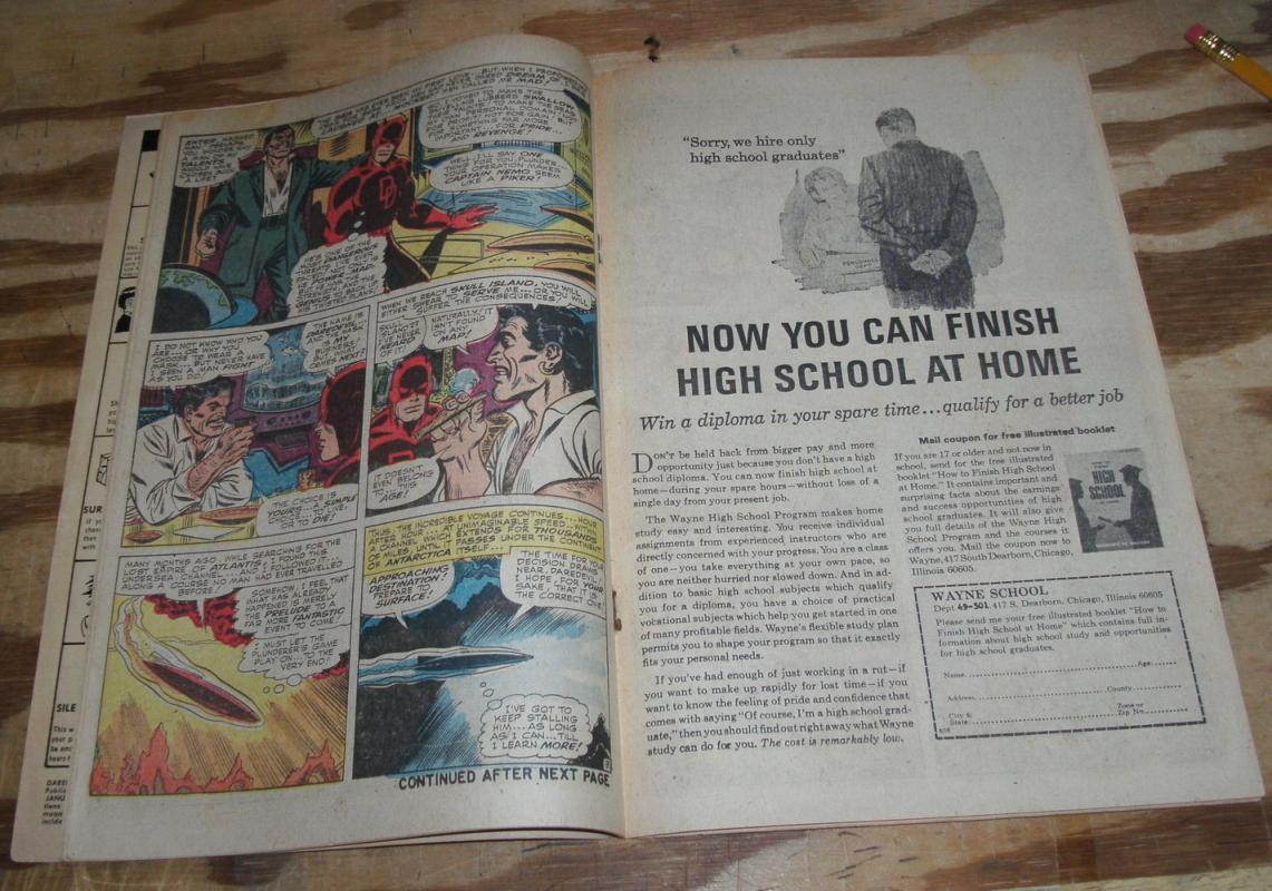 Daredevil the Man Without Fear #12 comic book very good/fine 5.0