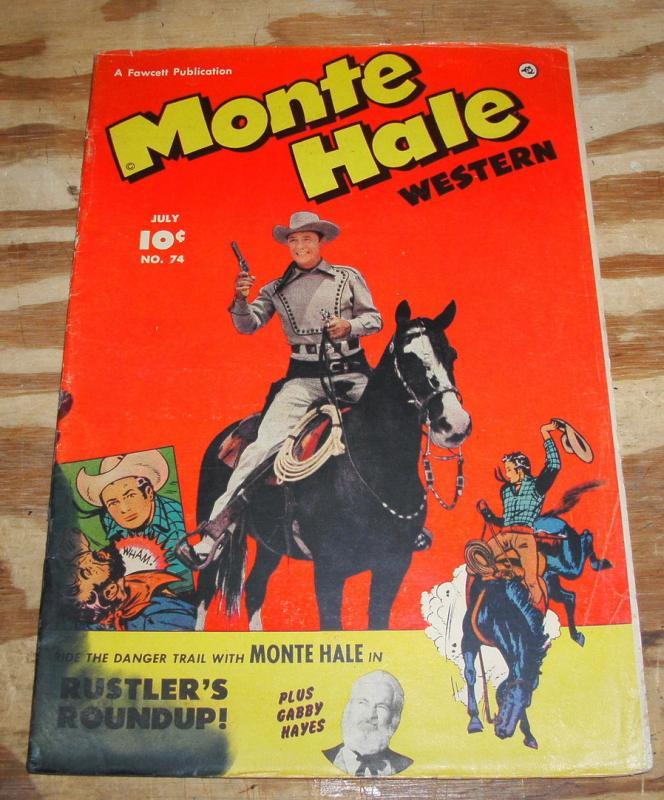 Monte Hale #74 comic good 2.0
