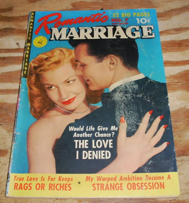 Romantic Marriage #7 comic book vg 4.0