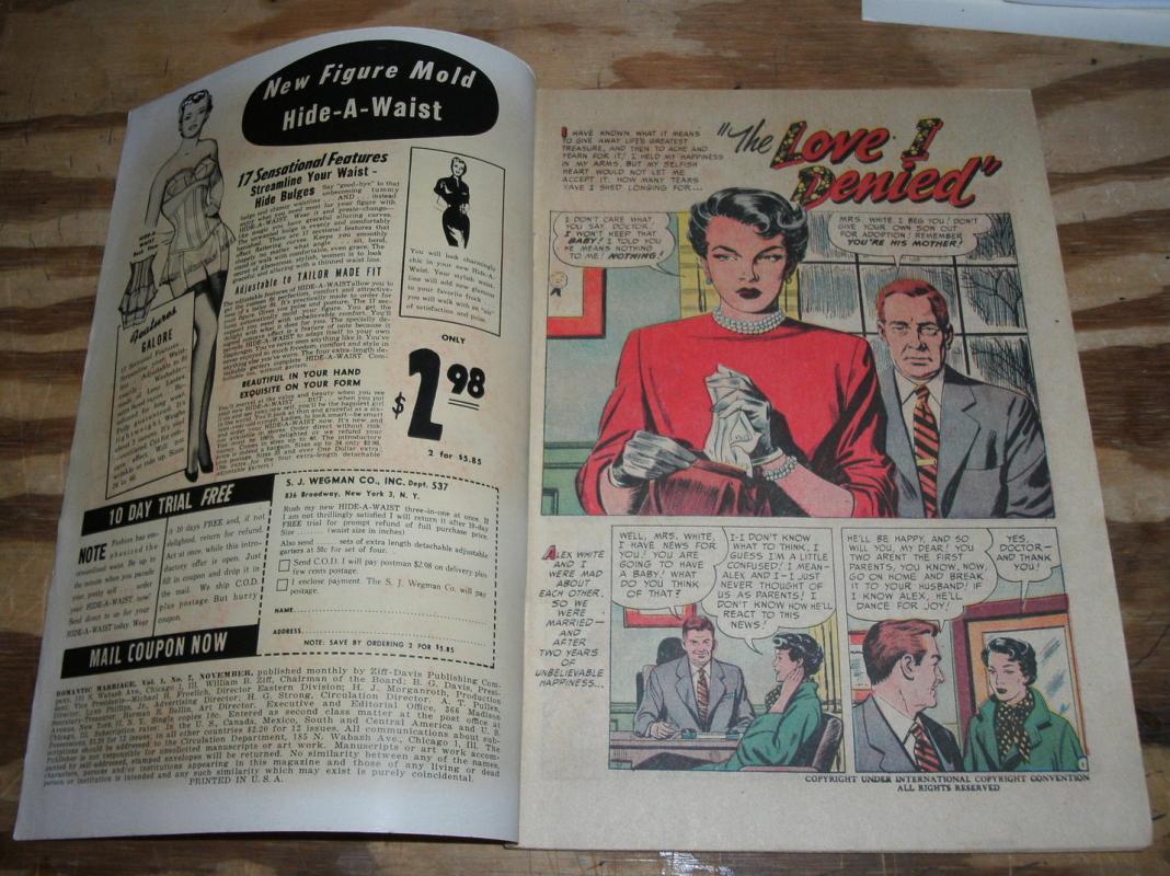 Romantic Marriage #7 comic book vg 4.0