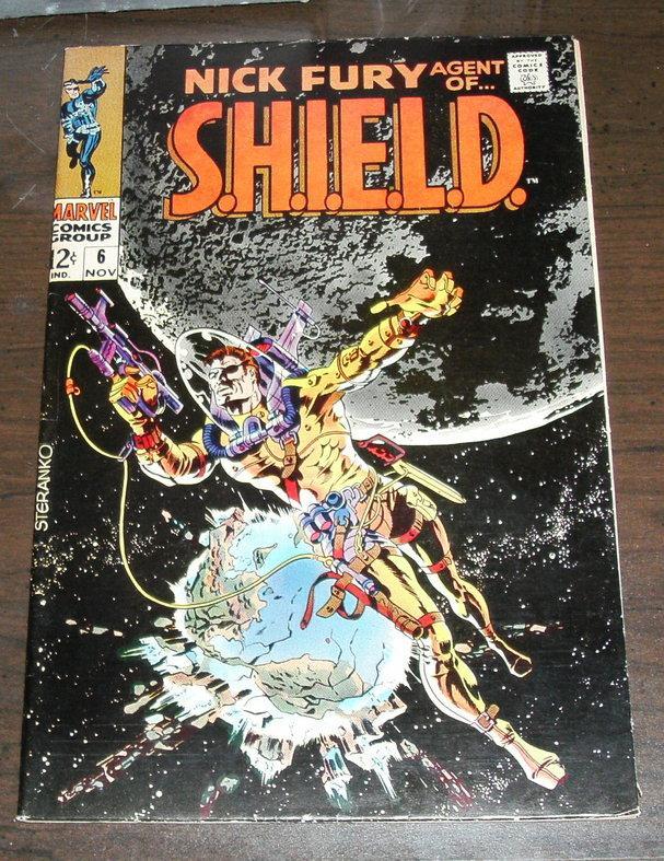 Nick Fury, Agent of SHIELD #6 comic vf 8.0