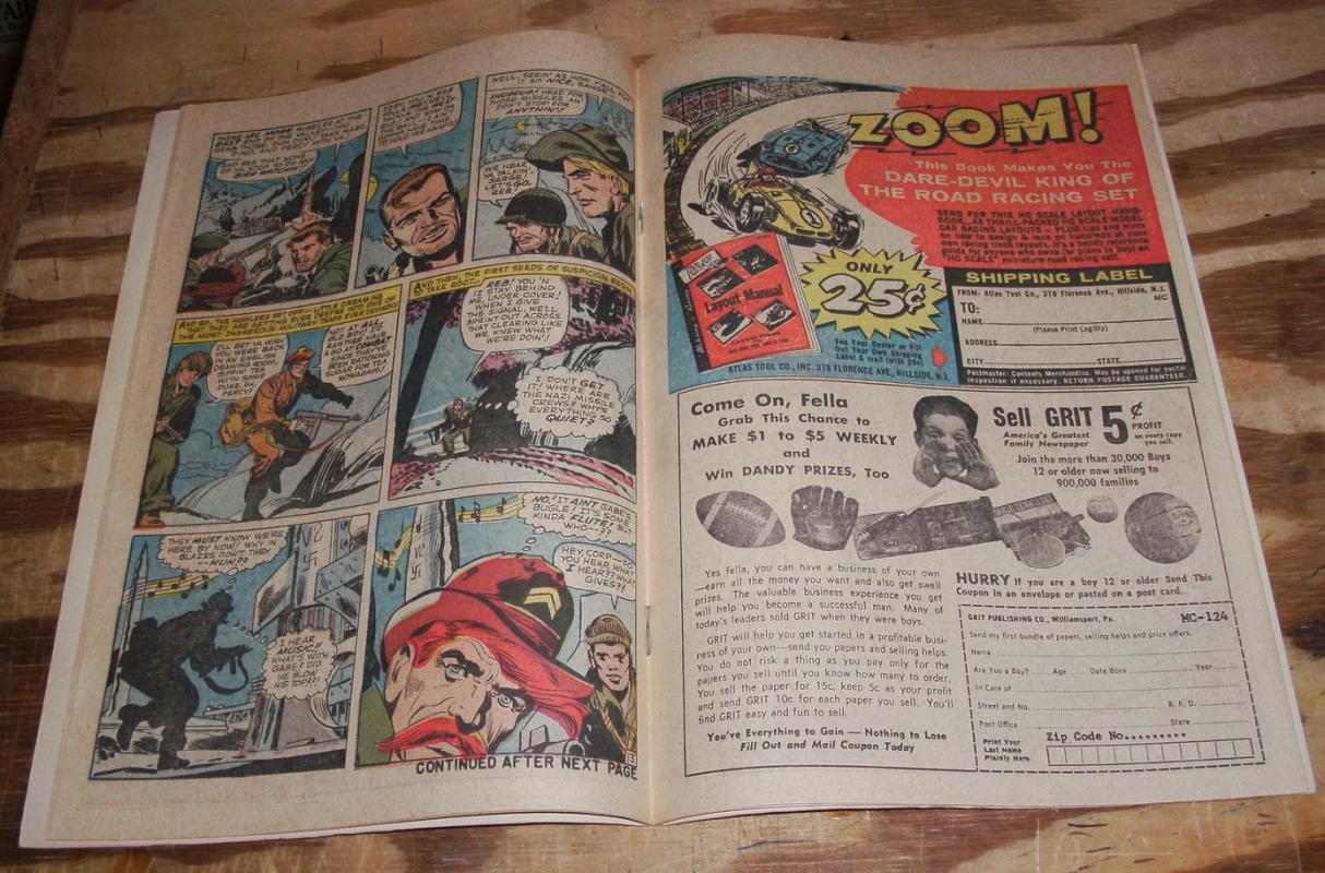 Sgt. Fury #14 comic fn+ 6.5