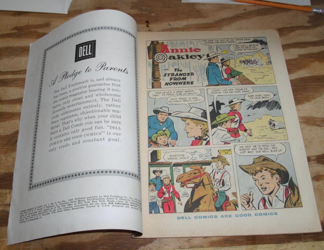 fine grade Annie Oakley comic #5