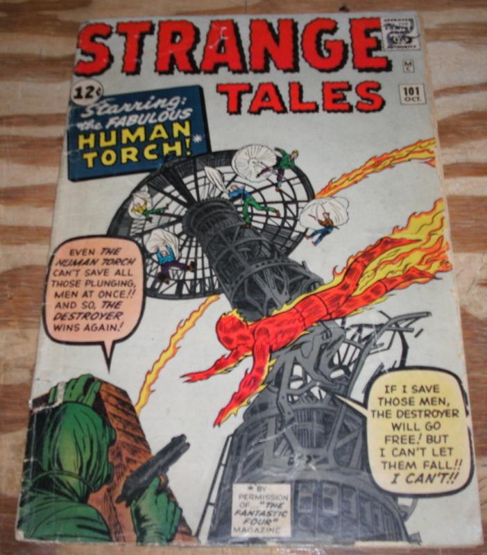 Strange Tales #101 comic g+ 2.5