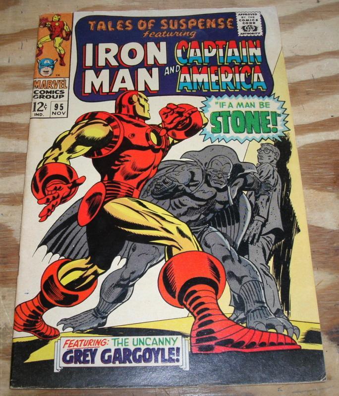 Tales of Suspense #95 comic book fn/vf 7.0