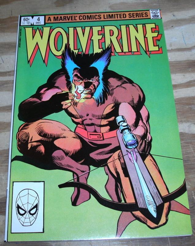 Wolverine limited series #4 near mint plus 9.6