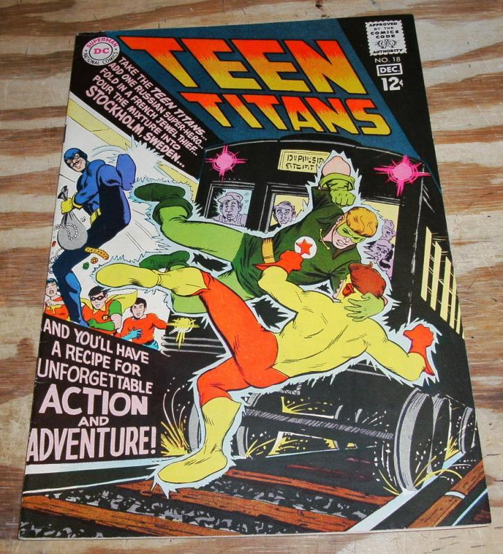 Teen Titans #18 comic book vf/nm 9.0