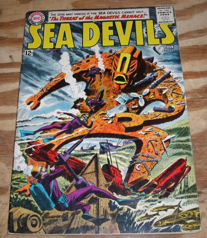 Sea Devils #12 comic book fn 6.0