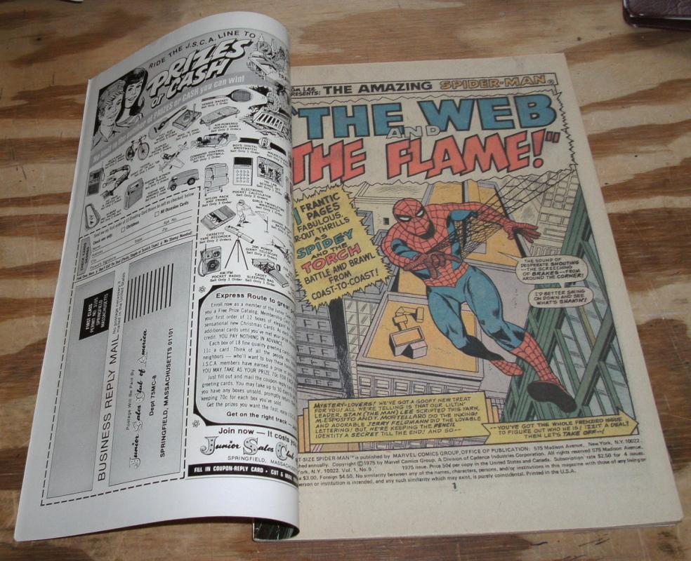 Giant-size Spider-man #6 comic book nm- 9.2
