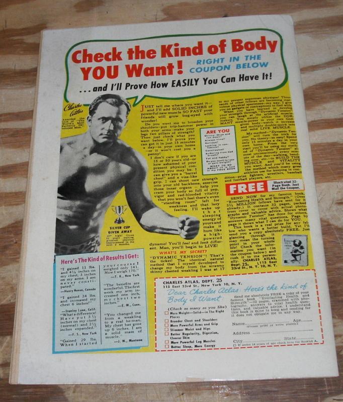 Adventures Into the Unknown #43 comic fn/vf 7.0