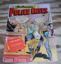 Authentic Police Cases #13 comic vg+ 4.5