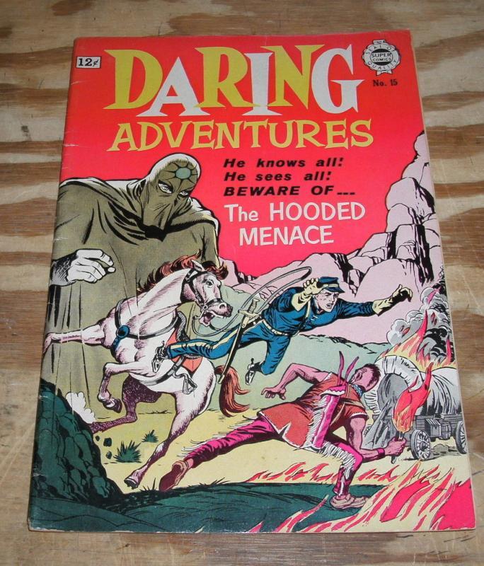 Daring Adventures #15 comic fn/vf 7.0