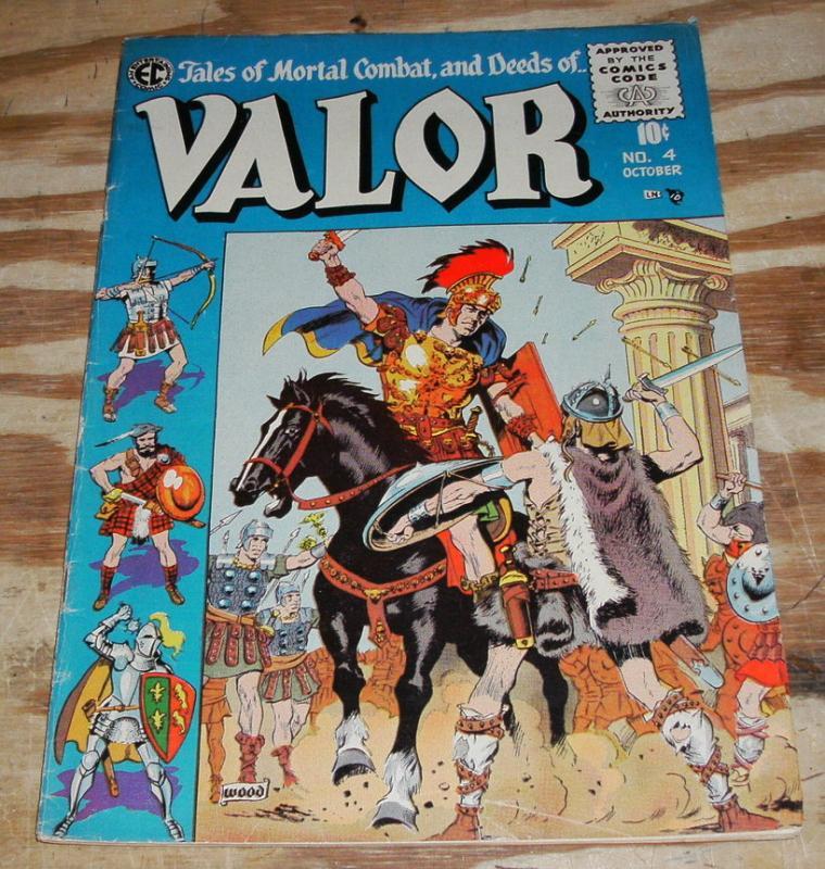 Valor #4 comic fine 6.0