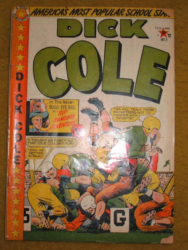 Dick Cole #8 comic vg 4.0