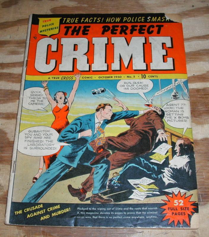 Perfect Crime #5 comic g/vg 3.0