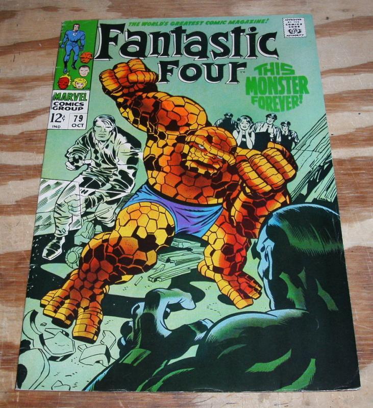Fantastic Four #79 comic book fine/very fine 7.0