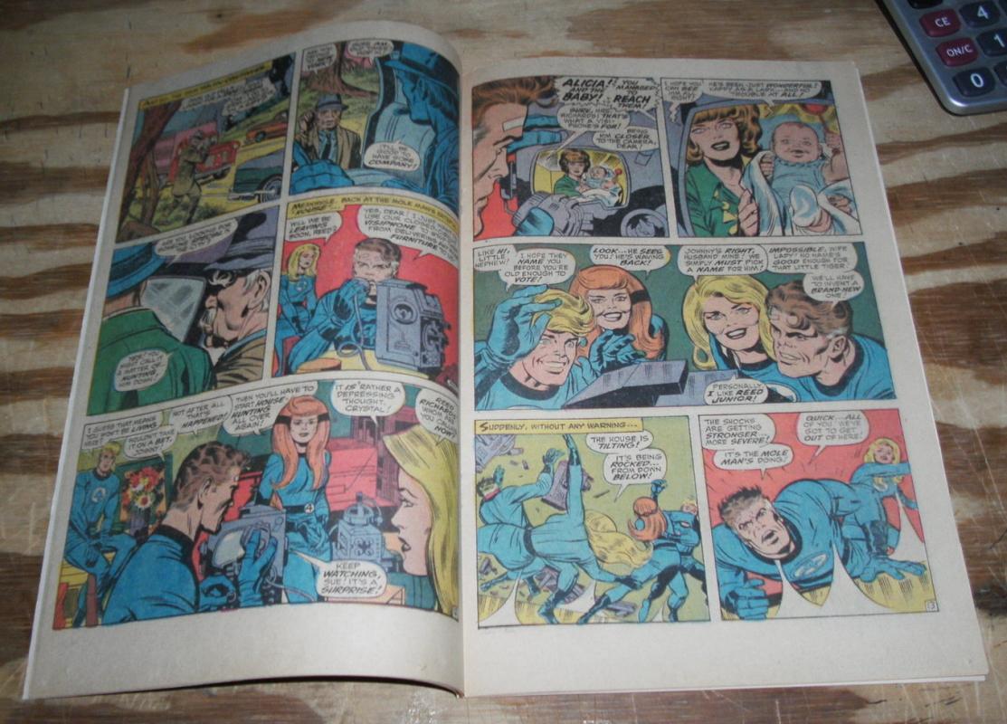 Fantastic Four #90 comic book very fine + 8.5