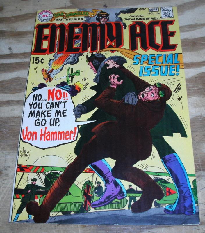 Star Spangled War Stories presents Enemy Ace #146 comic book very fine 8.0