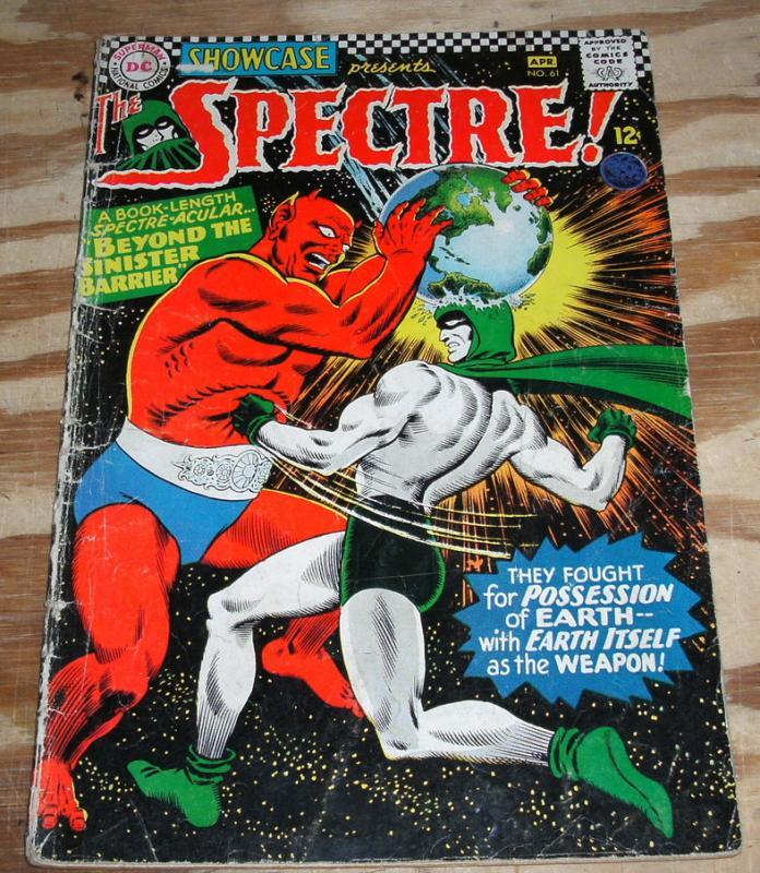 Showcase #61 comic vg 4.0 (Spectre)