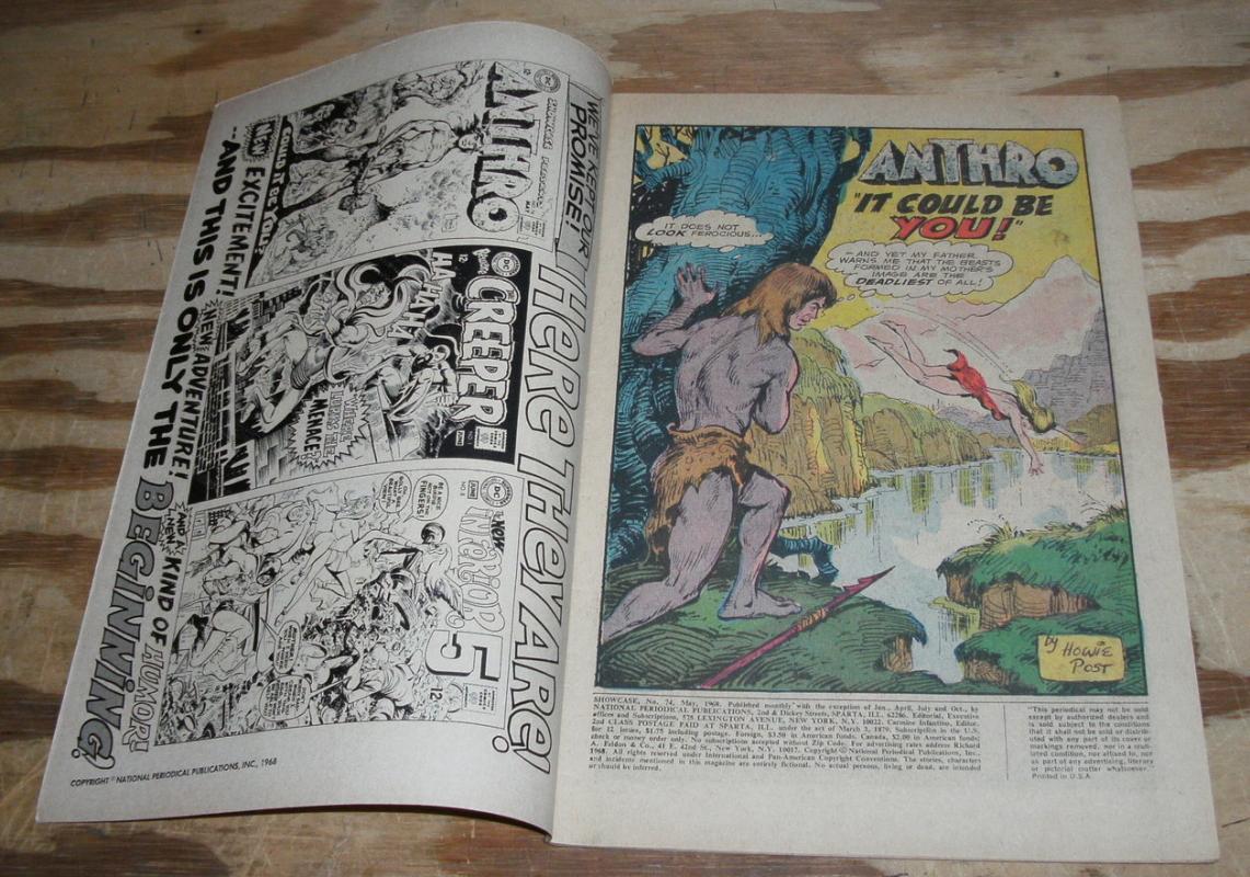 Showcase #74 comic vf 8.0