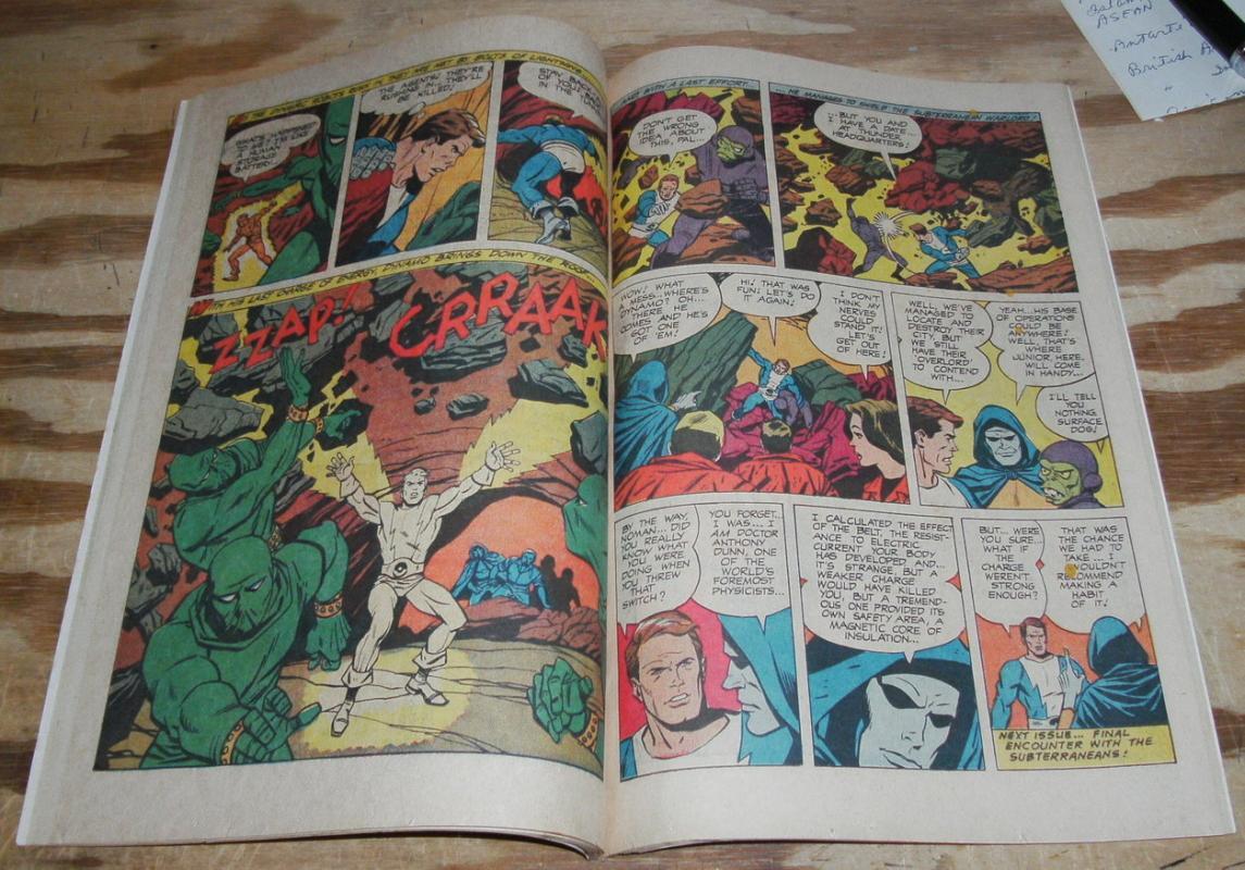 T.H.U.N.D.E.R. Agents #7 comic book fn/vf 7.0