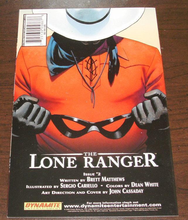 Lone Ranger #1 2nd printing regular cover comic book mint 9.8