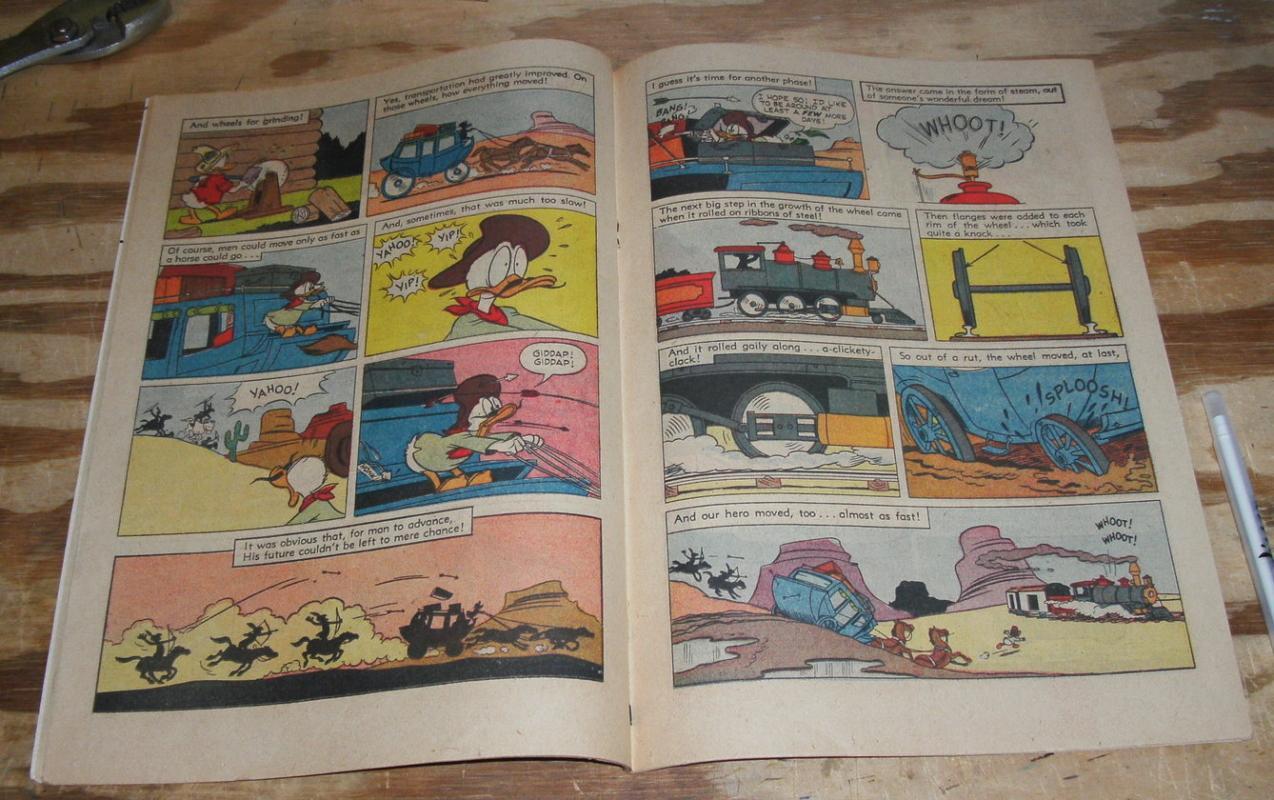 Donald and the Wheel comic (Donald Duck) fn 6.0
